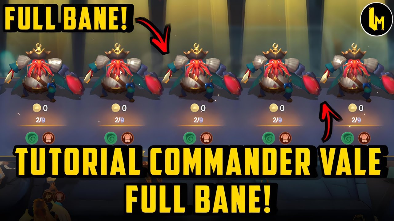 FULL BANE & FULL CLAUDE DALAM 1 MATCH TUTORIAL BERMAIN COMMANDER VALE ‼ ...