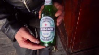 Beer bottle magic trick 🍺  -Julien magic