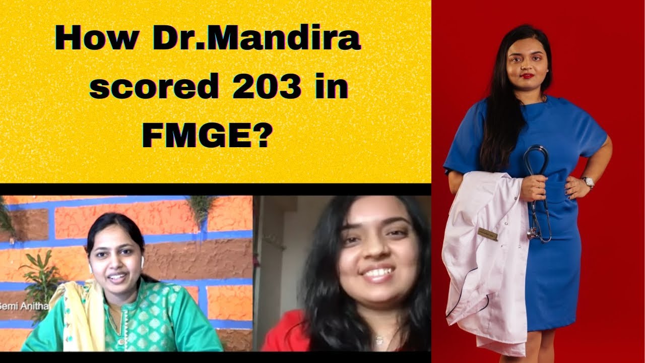 HOW DR. MANDIRA SCORED 203 IN DEC 2021 FMGE?
