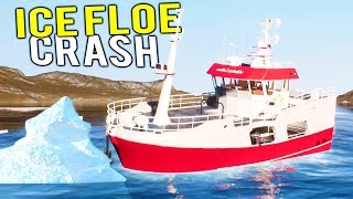 FISHING BOAT WORTH MILLIONS CRASHES INTO ICE FLOE! Deadliest Catch Simulator - Fishing: Barents Sea screenshot 3