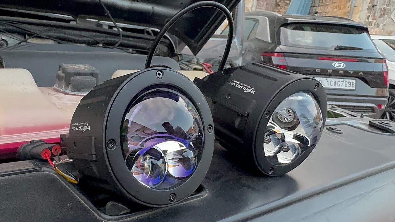 Brightest 3inch Car 🚘 Projector | Worldtech 🌍 Wholesale 🤑 | Dual Eye 👁️ ...
