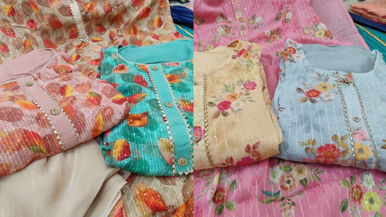 Ankit Textile रेट का कोई तोड़ नहीं , क्वॉलिटी दमदार , Wholesale Ladies Suit Market