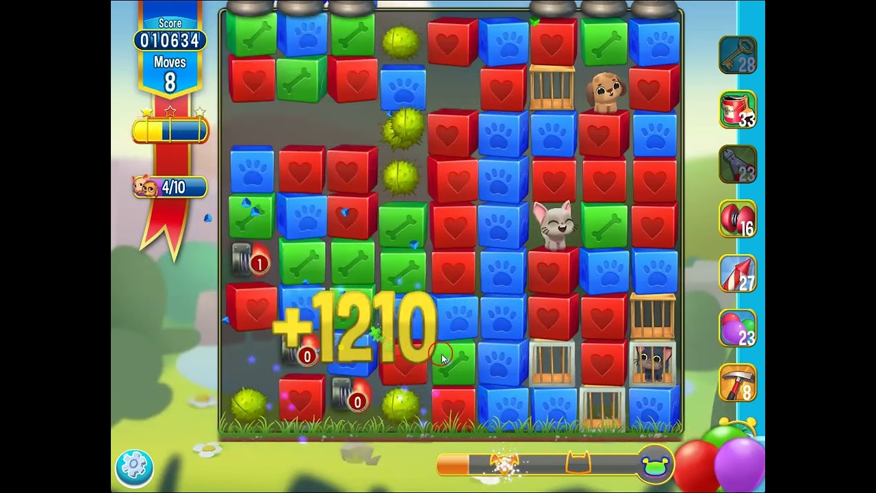 Pet Rescue Saga level 5141 no boosters | PuzzledCubes.site