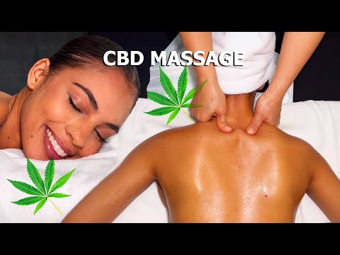 ASMR: Extreme Relaxation with CBD Cannabis Oil Massage!