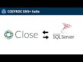 Connect Close CRM to SQL Server database. Connect &amp; Import data from Close ↔️ SQLServer | COZYROC