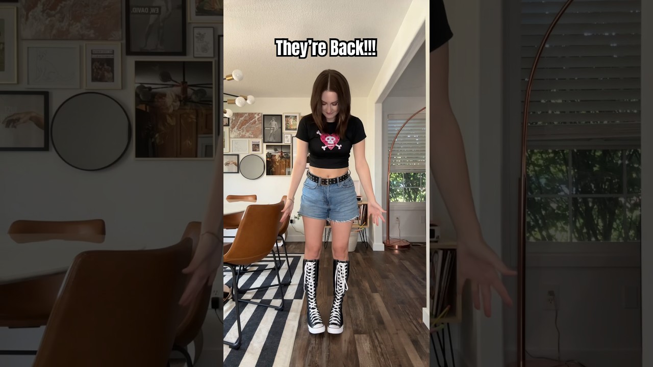 Кто сказал, что я не могу носить Converse с платьем?!? 