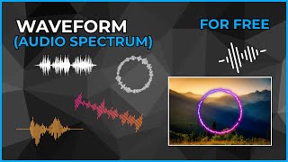 How to Create an Audio Spectrum/Waveform for Free screenshot 1