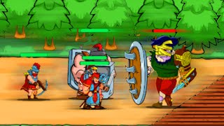 Empire Rush Rome Wars Tower Defense #9 Defeat Big Boss LV100 screenshot 1