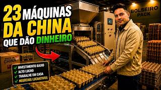 23 Máquinas Fáceis De Importar Da China / Ganhe Desde Casa Até R$ 8 Mil Por Mês