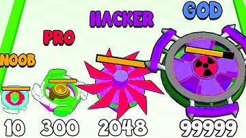 OMG 🤯 New World Record in Spinner Merge 🔴 UPGRADED TO SUPER SPINNER! [From 251 LVL to 350 LVL - Max]