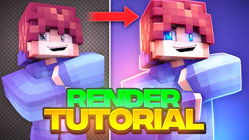 How to make Minecraft Thumbnails in Photoshop/Gimp | Tutorial 1🔥