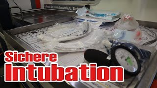 Optimale Notfallnarkose mit der Intubationsschablone | Narkosezeug