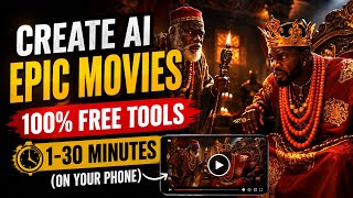 How to CREATE a FULL Nigerian Movie with Al for FREE screenshot 1