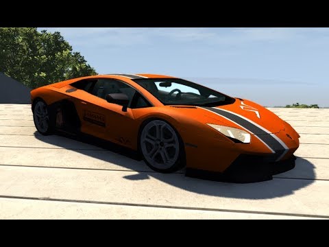 Lamborghini Aventador Crash Test Beamng Drive Mod You Lamborghini Aventador Crash Test Beamng Drive Mod