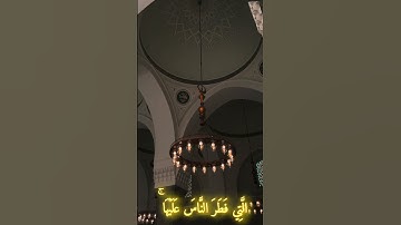 فَأَقِمْ وَجْهَكَ لِلدِّينِ حَنِيفًا♥️تلاوة خاشعة للشيخ المنشاوي #المنشاوي  #تلاوة_خاشعة