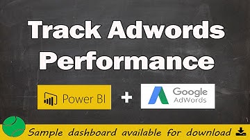 AdWords conversion tracking in Power BI supercharged Excel