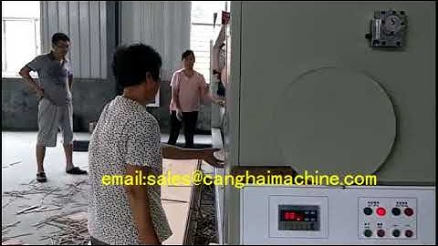 Canghai Chain feeder 2 color printing slotting machine with combine model