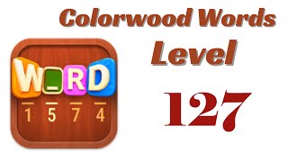 Colorwood Words Level 127 Answers | Colorwood Words - Cryptogram