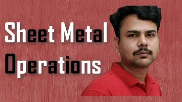 Sheet Metal Operations,dimu