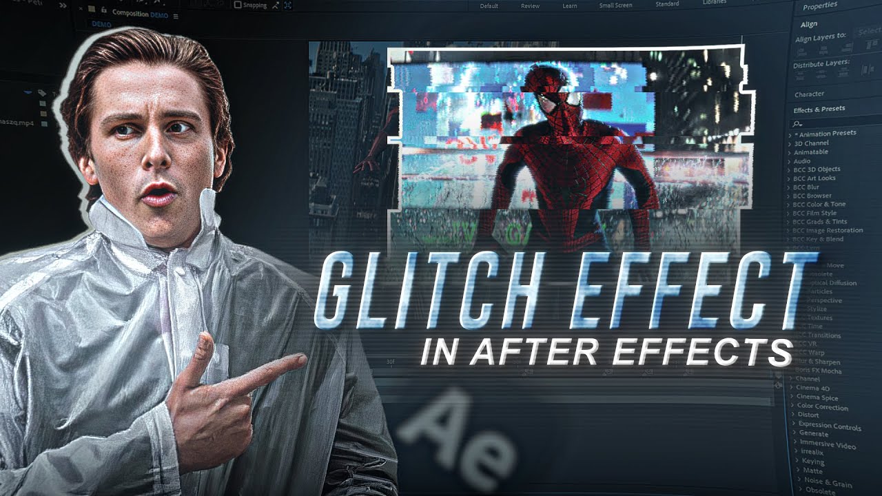 Glitch Effect Tutorial in After Effects | After Effects Tutorial - YouTube
