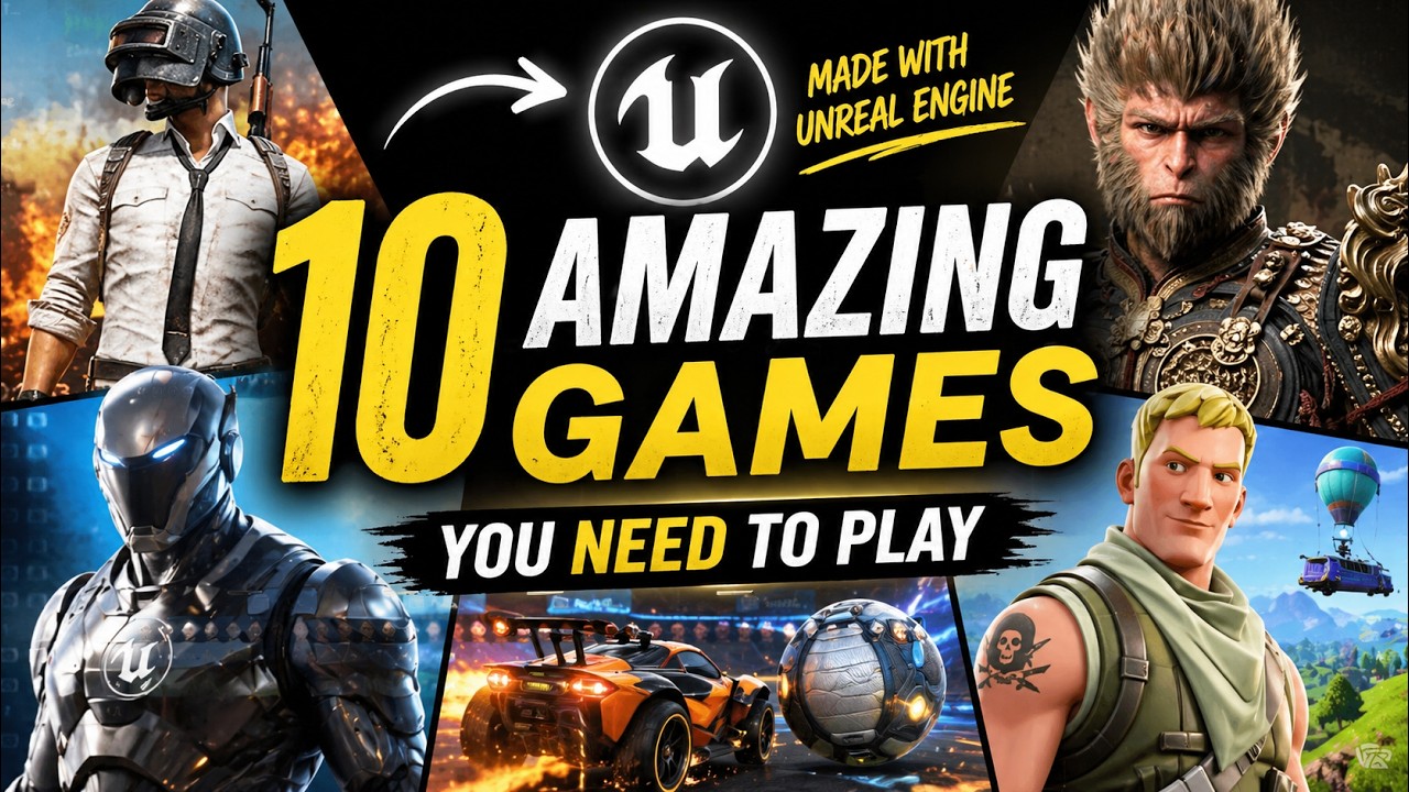 I Ranked 10 Amazing Games Made With Unreal Engine - YouTube