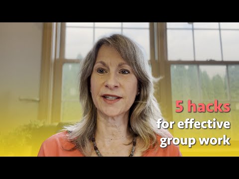 Tips on How to Work in Groups