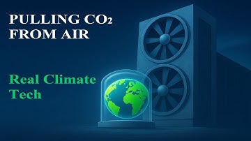 Hoe CO₂-afvangmachines CO₂ uit de lucht halen | De toekomst van klimaattechniek