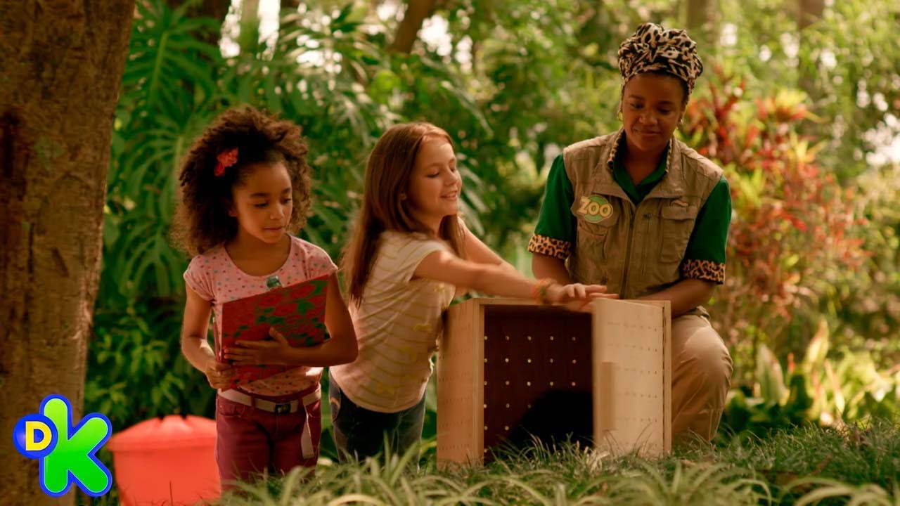 Zu e Lila resgatam Toniquiño: eles devem resolver o problema do lixo | O zoo da zu | Discovery Kids