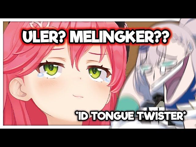 Elite-ID Miko hilariously trying Indonesian Tongue twister ! class=