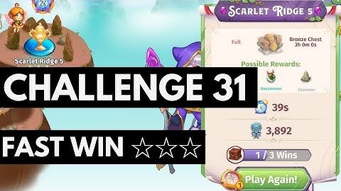 Merge Magic Challenge 31 • 39s FAST Win ☆☆☆