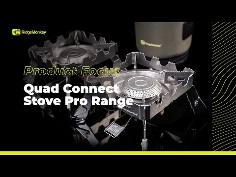 Product Focus: RidgeMonkey Quad Connect Stove Pro Range