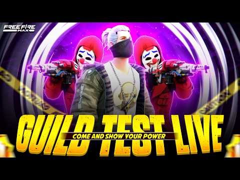COMEBACK 4 VS 4 GUILD TRAILS || FREE FIRE LIVE IN TELUGU || ELITEx7 IS LIVE || FF LIVE IN TELUGU