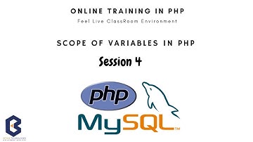 PHP Variables in  Hindi | Scope of Variables in PHP