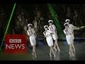 North Korea's all-female pop group, Moranbong, perform  in China - BBC News