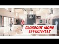 How to Closeout More Effectively