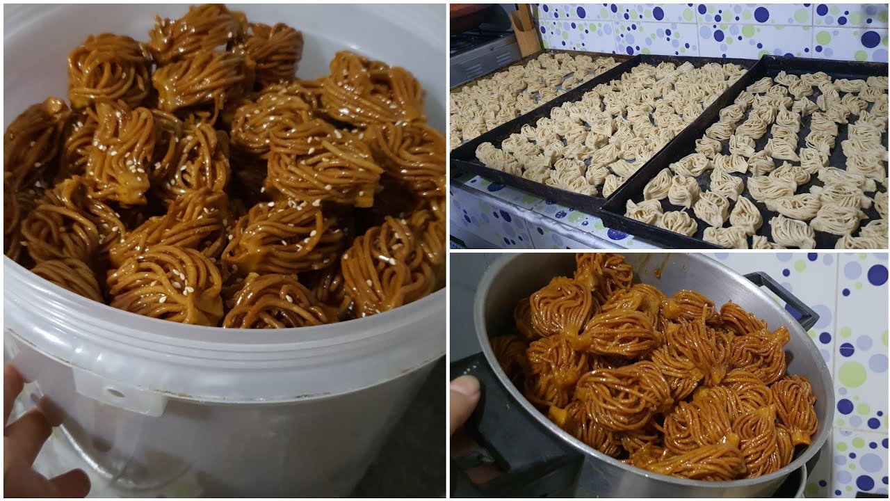 🌙نساي عليك جميع انواع بشنيخة او جربي هاد بشنيخة بعسل كتبقة معسلة لاخر حبة ب40دهم حضرت5كيلو بلاعوين