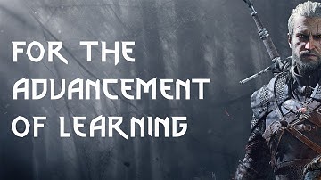 FOR THE ADVANCEMENT OF LEARNING | SIDE QUEST | The Witcher 3 Gameplay Walkthrough [4K 60FPS PS5]