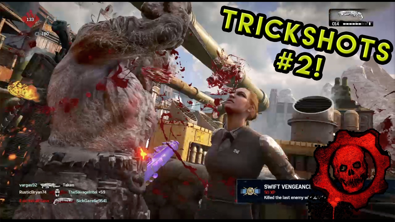 Gears of War 4 - Trick shots #2(Bry_Bry)