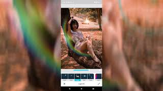 How to add Flare Lens Effect in Facetune App | Flare lens kaise add kare | Photo lens effect editing screenshot 3