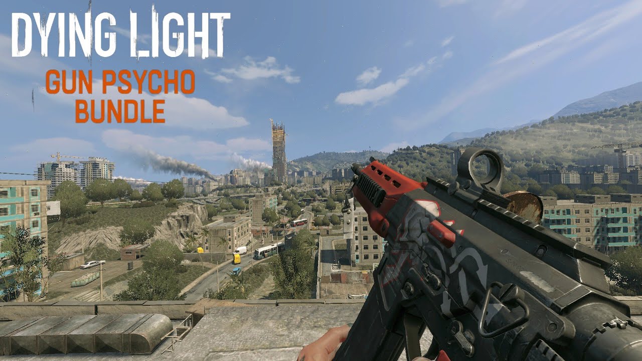 Dying Light Gun Psycho Bundle (2016) Full Weapon Showcase and Gameplay Read Description