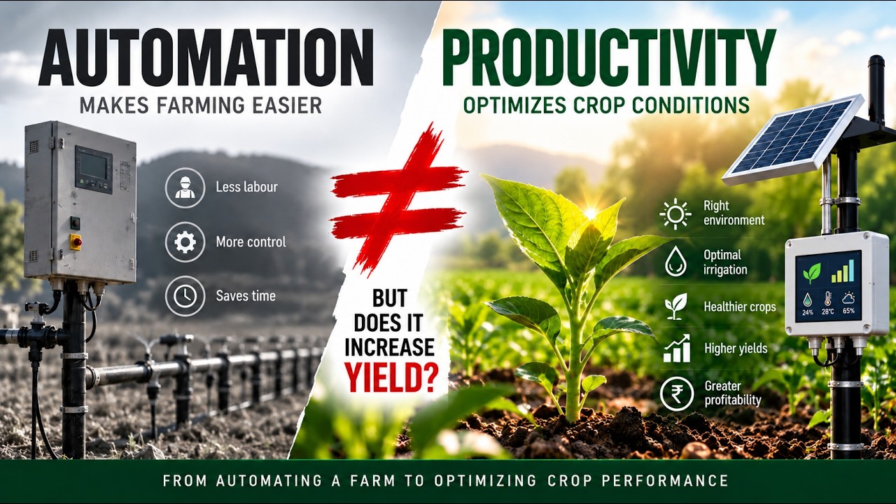 Why Most Farm Automation Doesn't Increase Crop Productivity