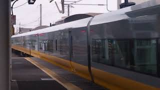E657系カツK2編成フレッシュひたち黄(イエロージョンキル)塗装勝田駅入線