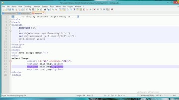 JQuery for Beginner-To Display Selected Image