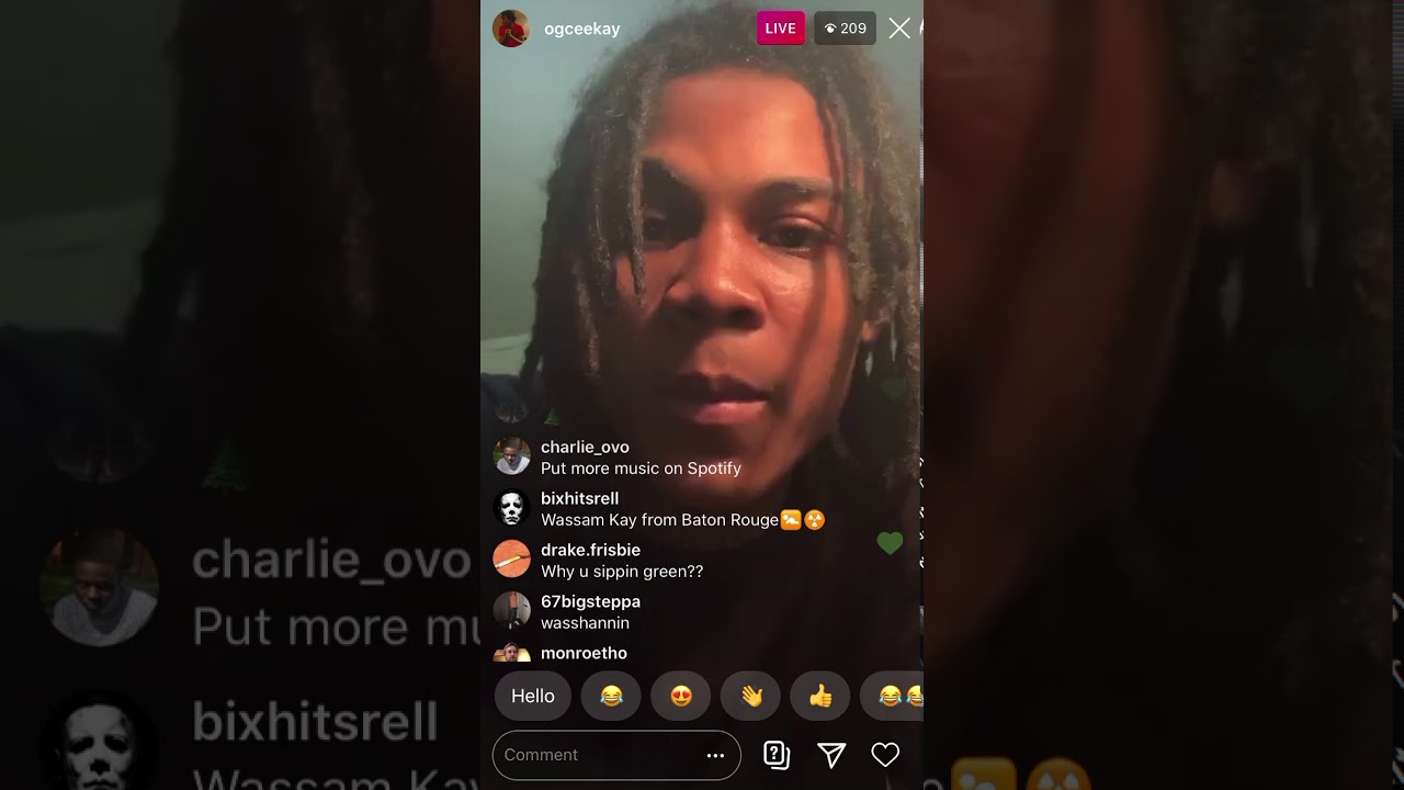 Cee Kay On Live Playing Unreleased Music - YouTube