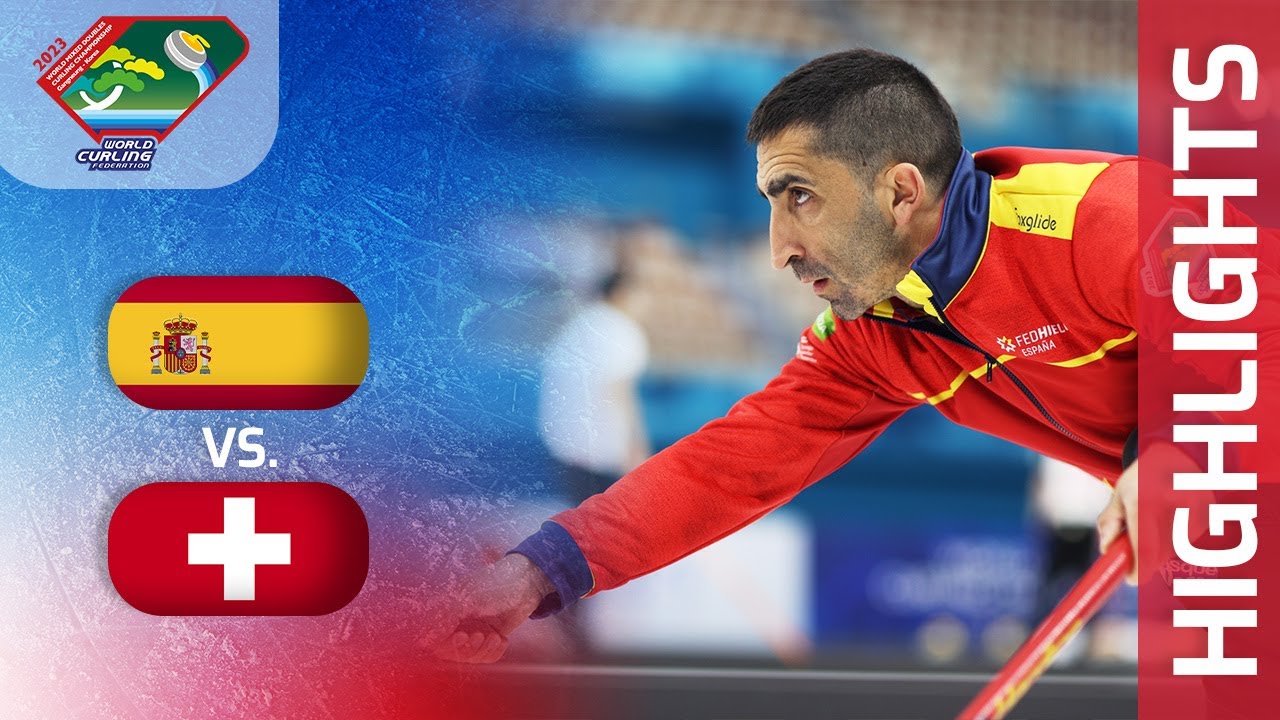 SPAIN v SWITZERLAND - Round robin - World Mixed Doubles Curling Championship 2023