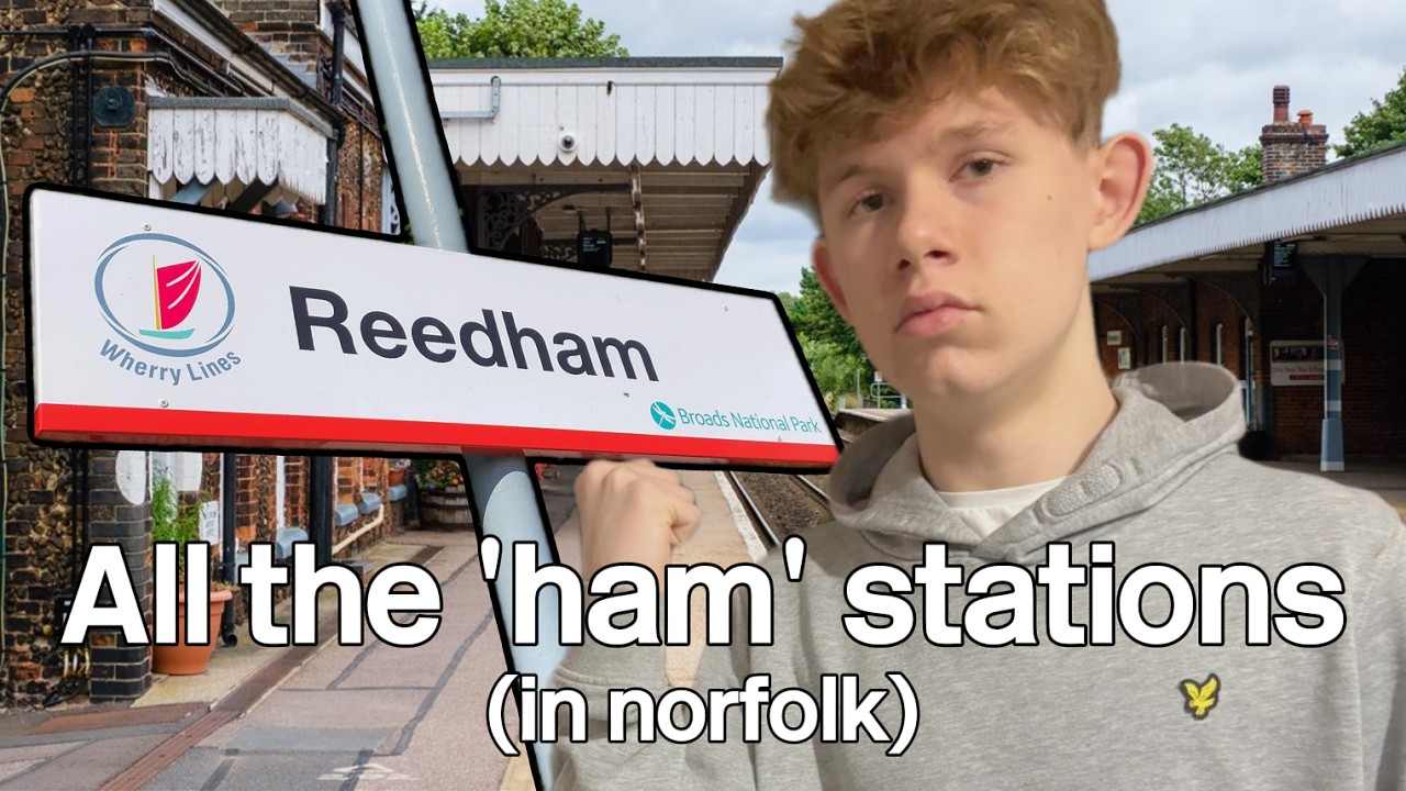 Visiting all the stations ending in 'HAM' in Norfolk