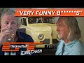 Hammond and Clarkson Prank James May By Hiding His Car in a Restaurant!? | The Grand Tour: Eurocrash