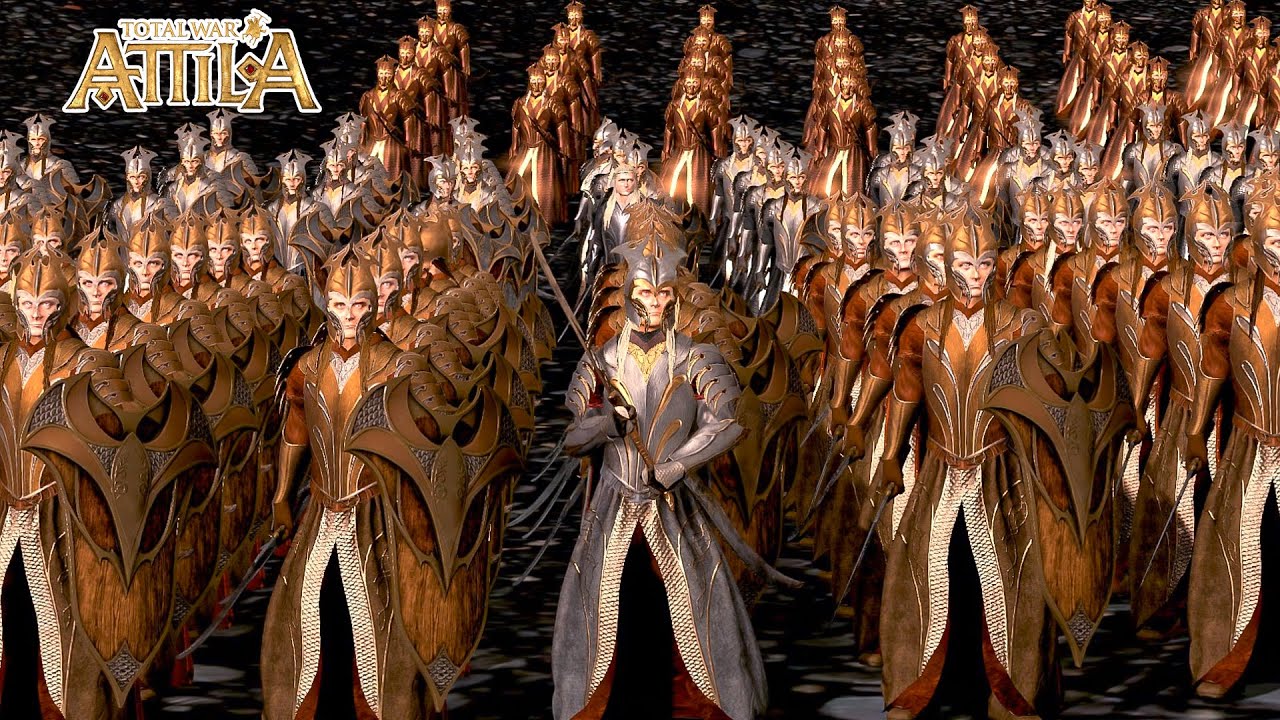 Rise Of Mordor - Elves Alliance VS Sauron's Dark Army At Doom - Lord Of ...