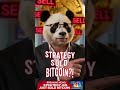 Why MicroStrategy's Bitcoin Sale Shouldn't Scare You #Bitcoin #MSTR