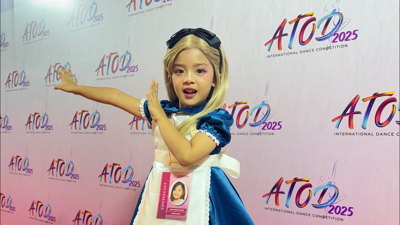 Elena Grizel | 6 yo | ATOD 2025 | Demi Character | Alice in Wonderland | Gold🥇| Ballet